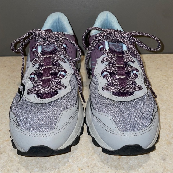 Saucony Women's Excursion TR15 Trail Running Shoe Athletic Tennis Alloy Mauve - Picture 2 of 13